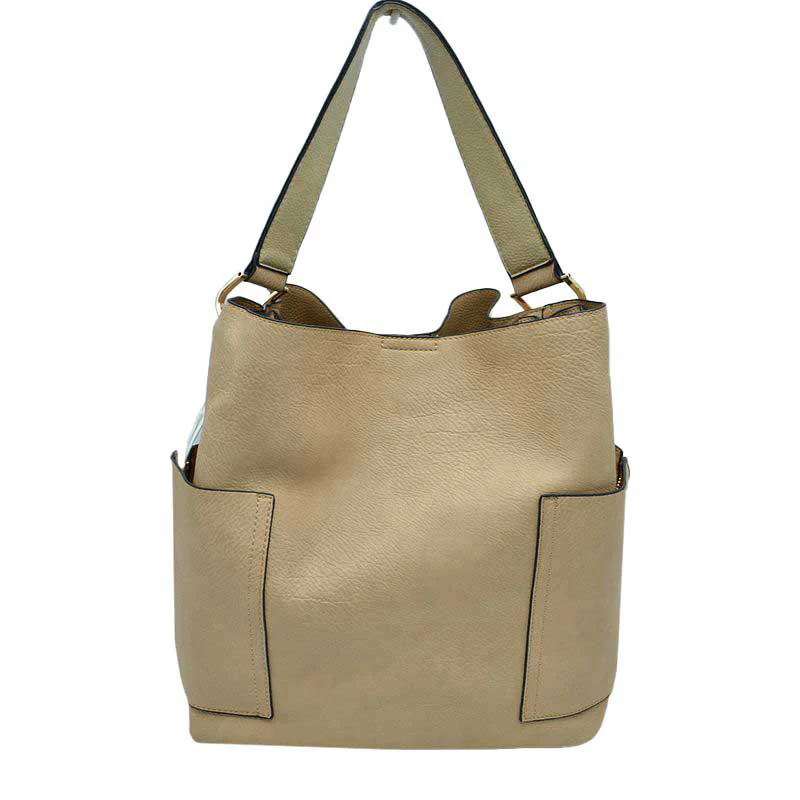 Elegant Taupe Tote Bag