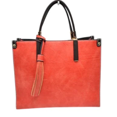 Elegant Faux Leather Handbag