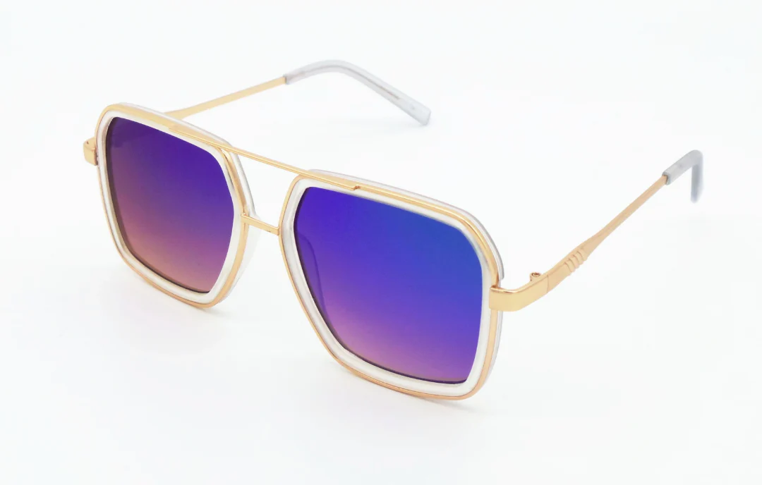 Stylish Blue Gradient Sunglasses