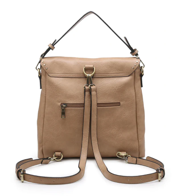 Elegant Vegan Leather Backpack