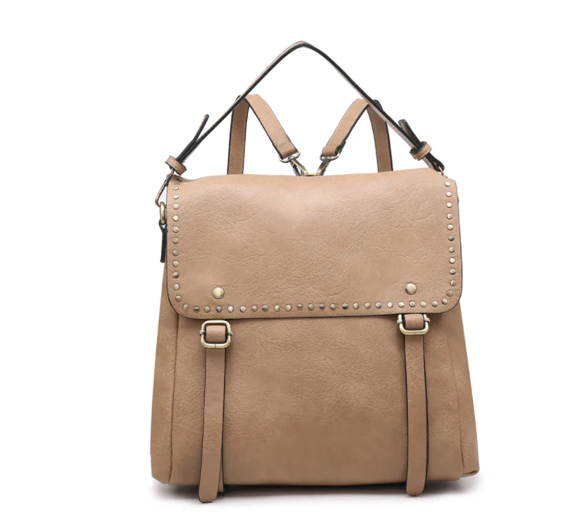 Elegant Vegan Leather Backpack