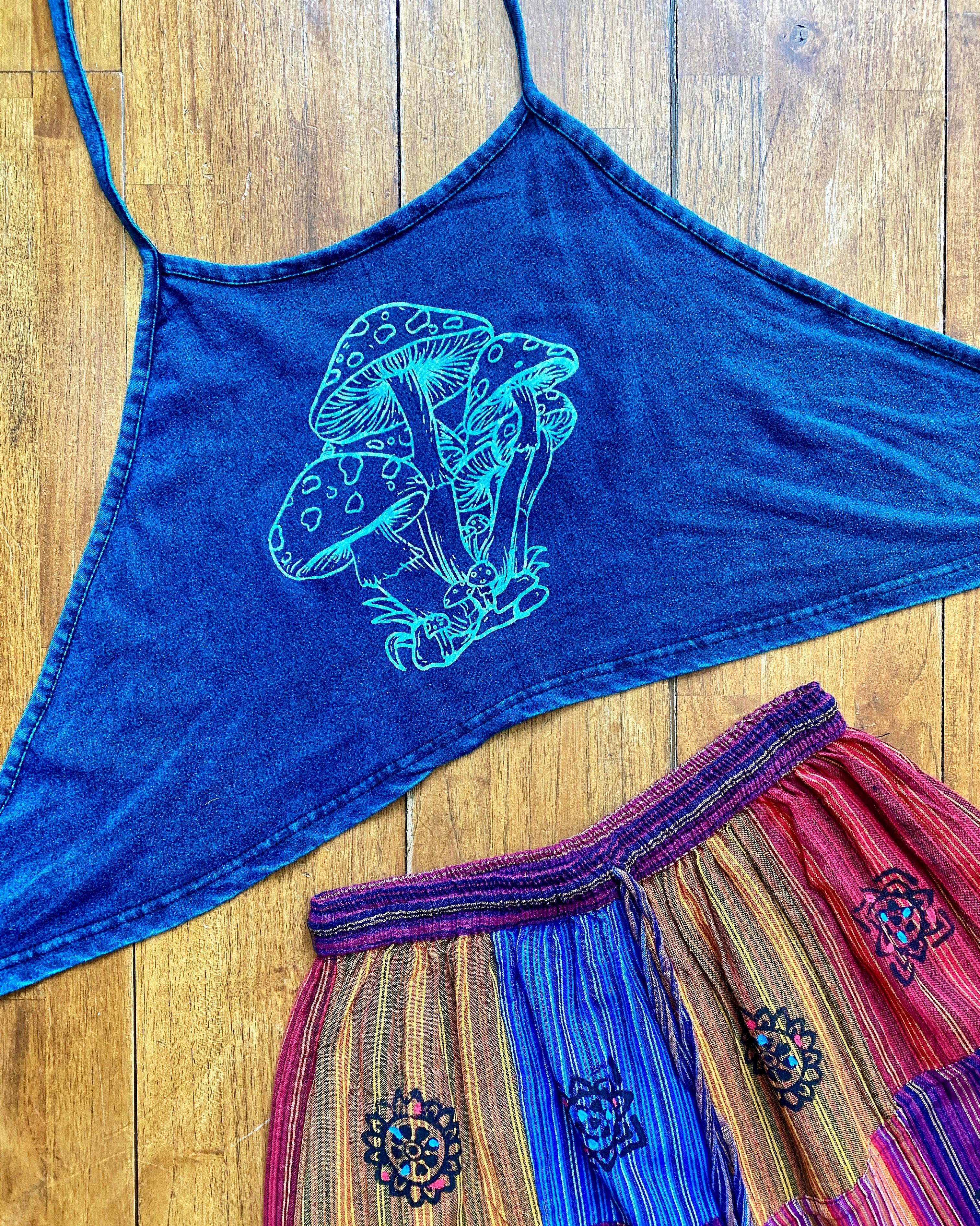 Mystic Mushroom Halter Top
