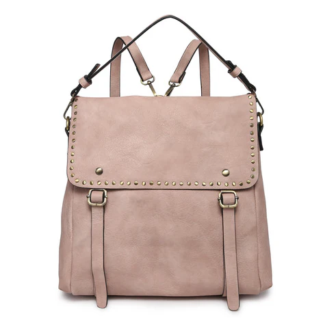 Elegant Vegan Leather Backpack