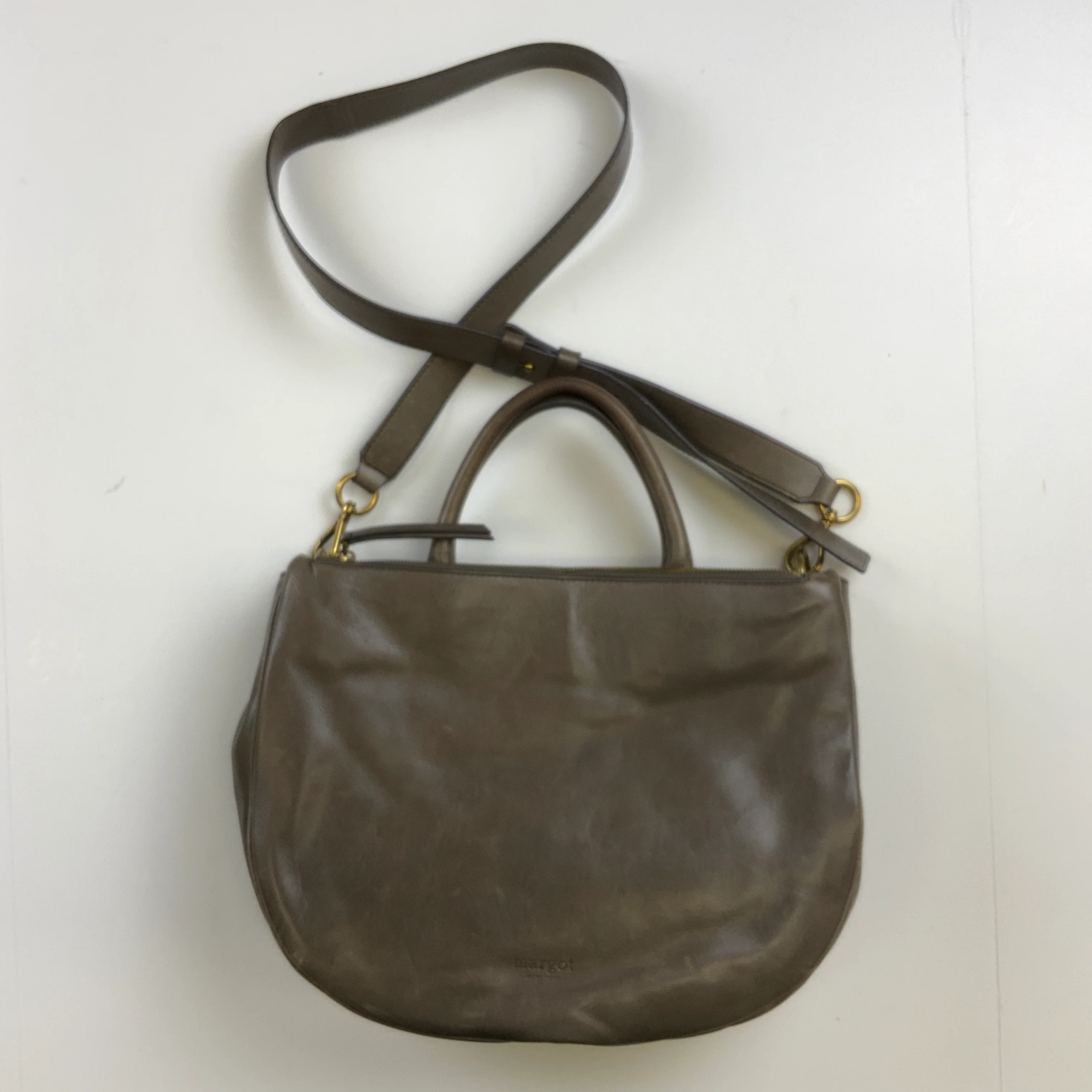 Stylish Faux Leather Shoulder Bag