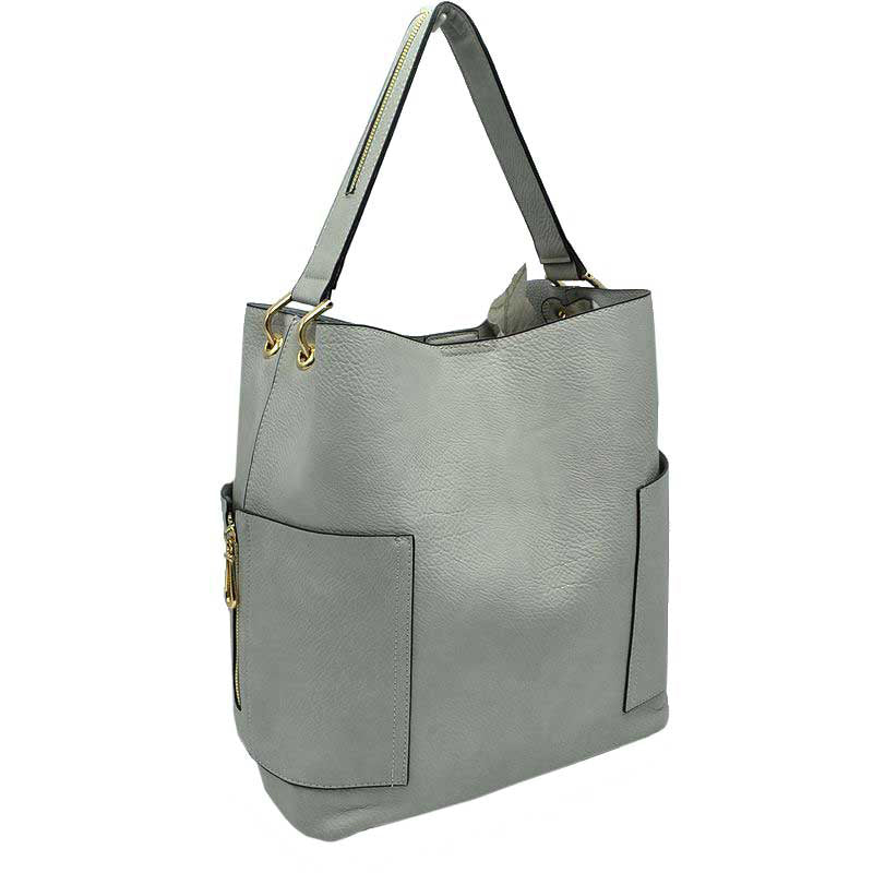 Elegant Taupe Tote Bag