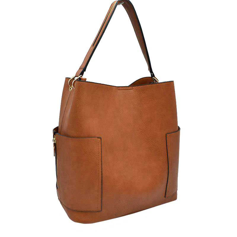 Elegant Taupe Tote Bag