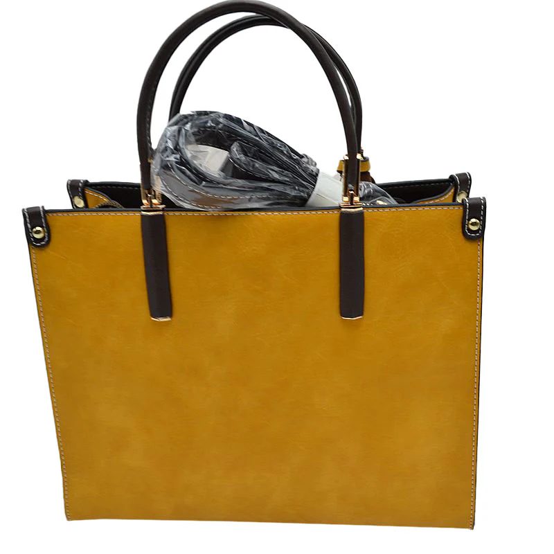 Elegant Faux Leather Handbag