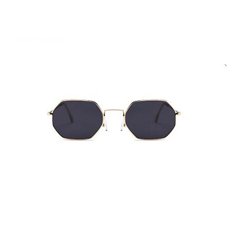 Stylish Hexagonal Frame Sunglasses