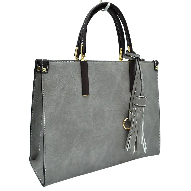 Elegant Faux Leather Handbag